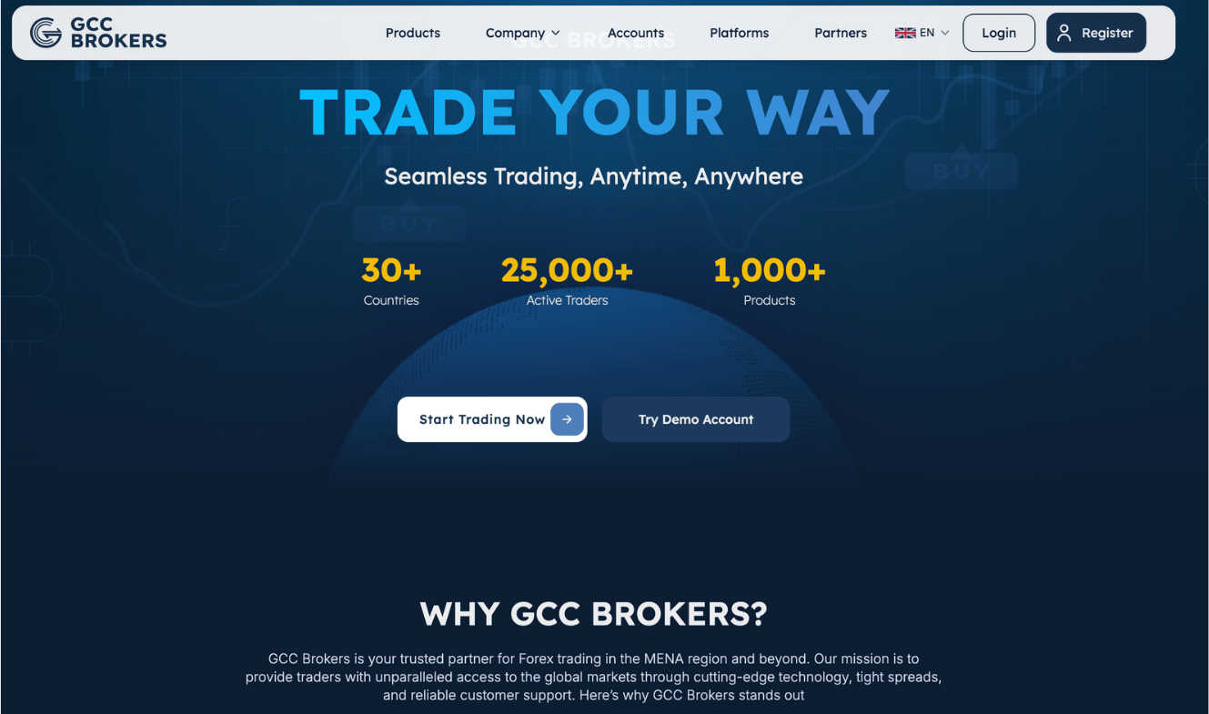 Gcc Brokers Trade Your Way