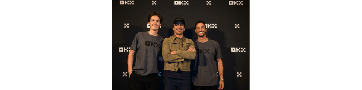 Okx Scotty James  Daniel Ricciardo Okx Cmo Haider Rafiqu