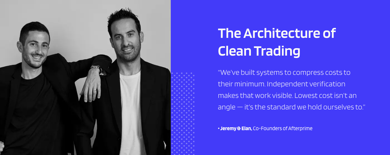 Elan Bension Jeremy Kinstlinger Afterprime Argamon Clean trading