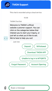 Tmgm Customer Support