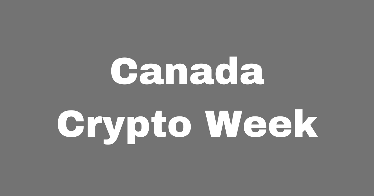 Canada Crypto Week conference image