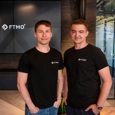 FTMO's co-founders, CEO Otakar Šuffner and CTO Marek Vašíček